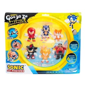 Boneco Heroes Of Goo Jit Zu Mini Pack 6 Sonic The Hedgehog