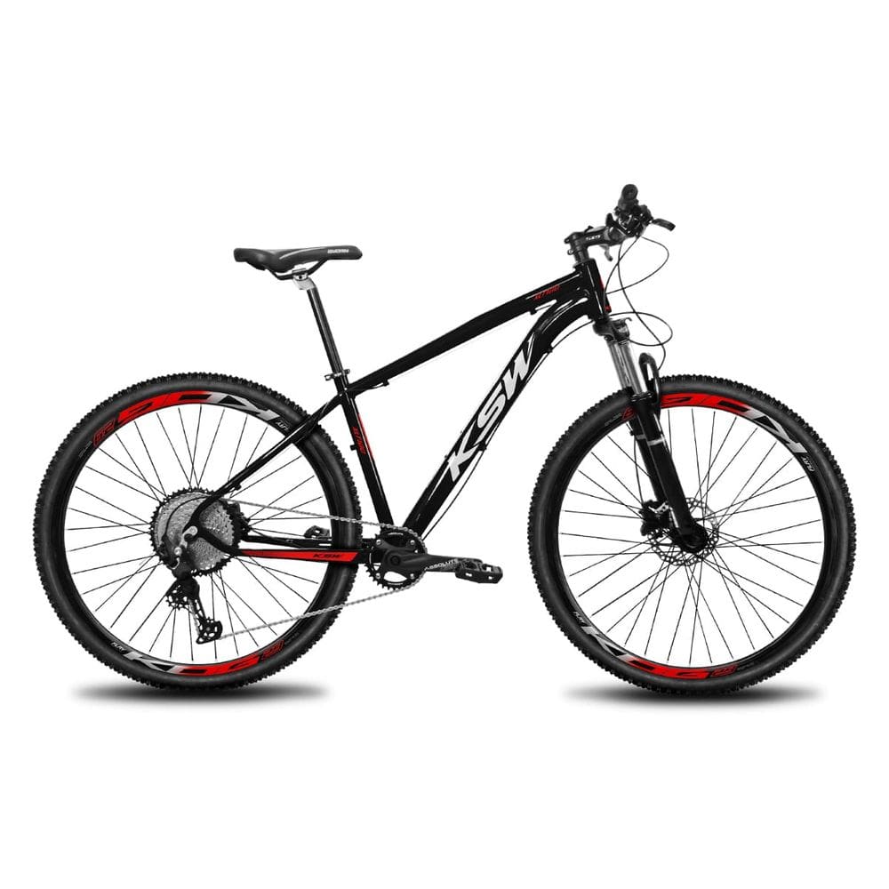 Bike Aro 29 KSW XLT100 12v Grupo Shimano Deore Trava Ombro