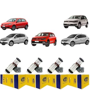 4 Bicos Injetores Gol City Highline Plus Spacial 1.0 Iwp238