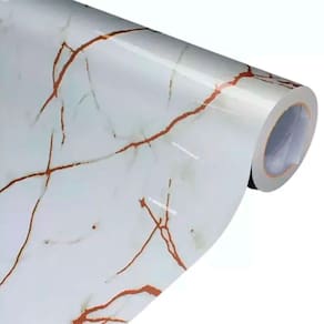 Adesivo Revestimento Mármore Calacatta Impermeável 8M X 60Cm