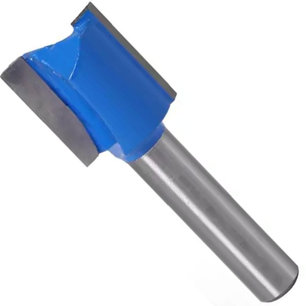 Fresa Reta Paralela 18Mm Haste 8Mm Metal Duro Tupia Madeira