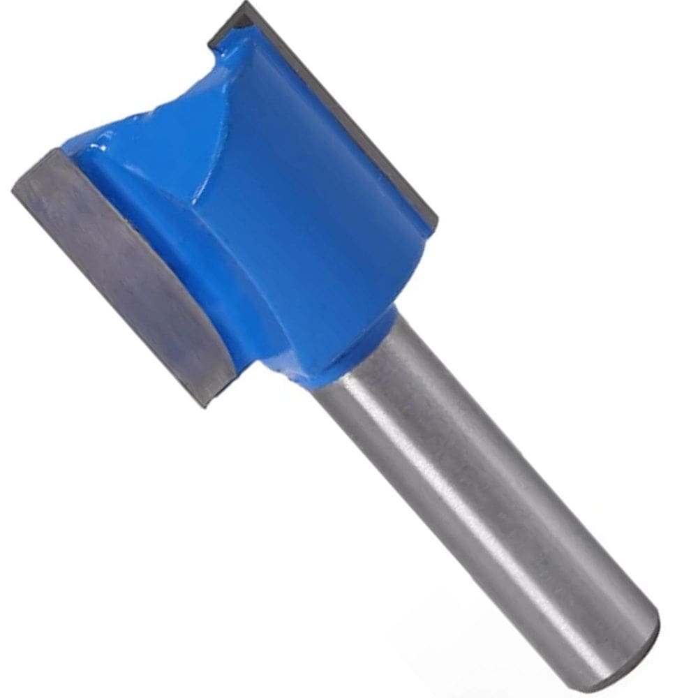 Fresa Reta Paralela 20Mm Haste 8Mm Metal Duro Tupia Madeira