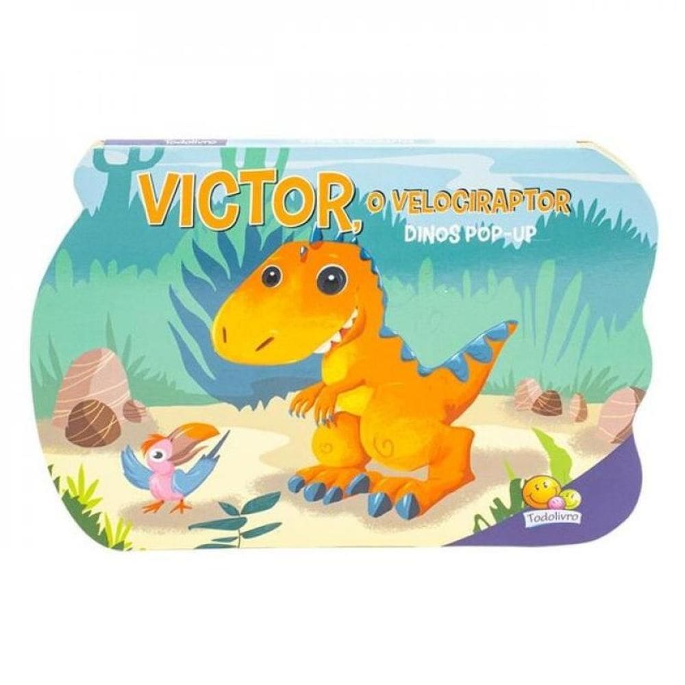 Dinos Pop-Up: Victor, O Velociraptor