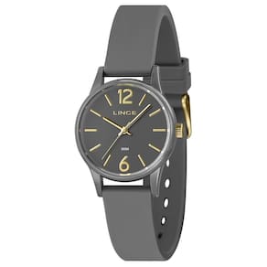 Relógio Feminino Lince Cinza Silicone Lrcj167P33 G2Gx