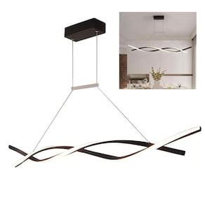 Lustre Aspiral 3 em 1 LED Pendente Decoraçao Recepçao Hall de Entrada Restaurante Sala de Jantar Moderno Iluminaçao
