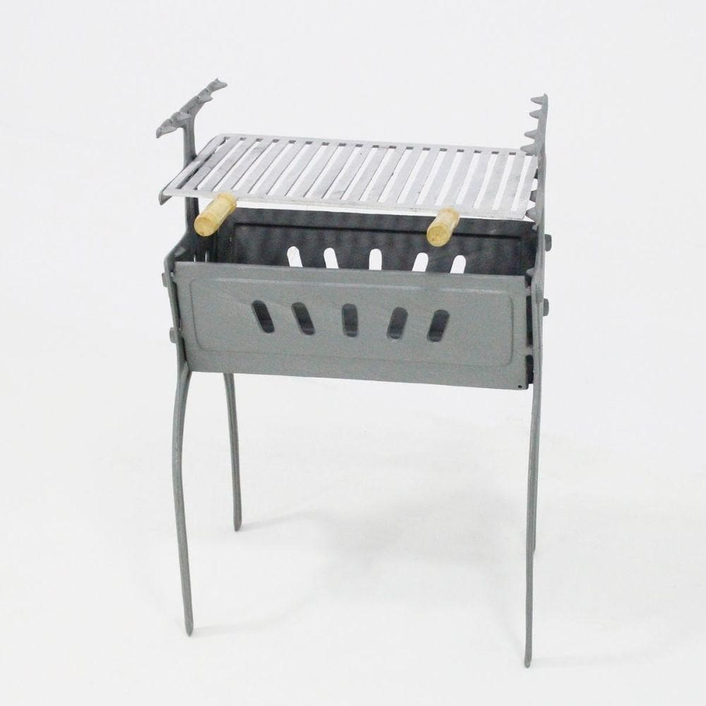 Churrasqueira Desmontável G Cinza