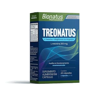 Treonatus Com Magnésio 60Caps Bionatus