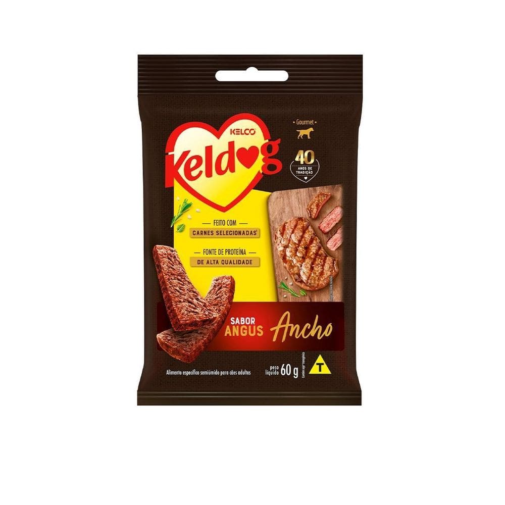 Bifinho Keldog Para Cães Ancho Angus 60G