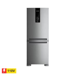 REEMBALADO: Geladeira Brastemp BRE57FK Frost Free 447L 110V - Inox