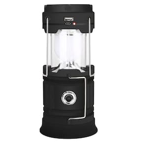 Lampião LED Lanterna Recarregável Camping Luminária Acampamento Pesca Trilhas Multiuso Carregador USB Portátil Emergências WCT FITNESS