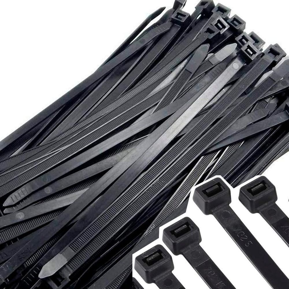 Abraçadeira Nylon Enforca Gato 7,6X400Mm Preto Com 1000 Un