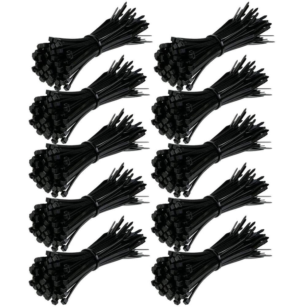 Abraçadeira Nylon Enforca Gato 4,8X300Mm Preto Com 1000 Un