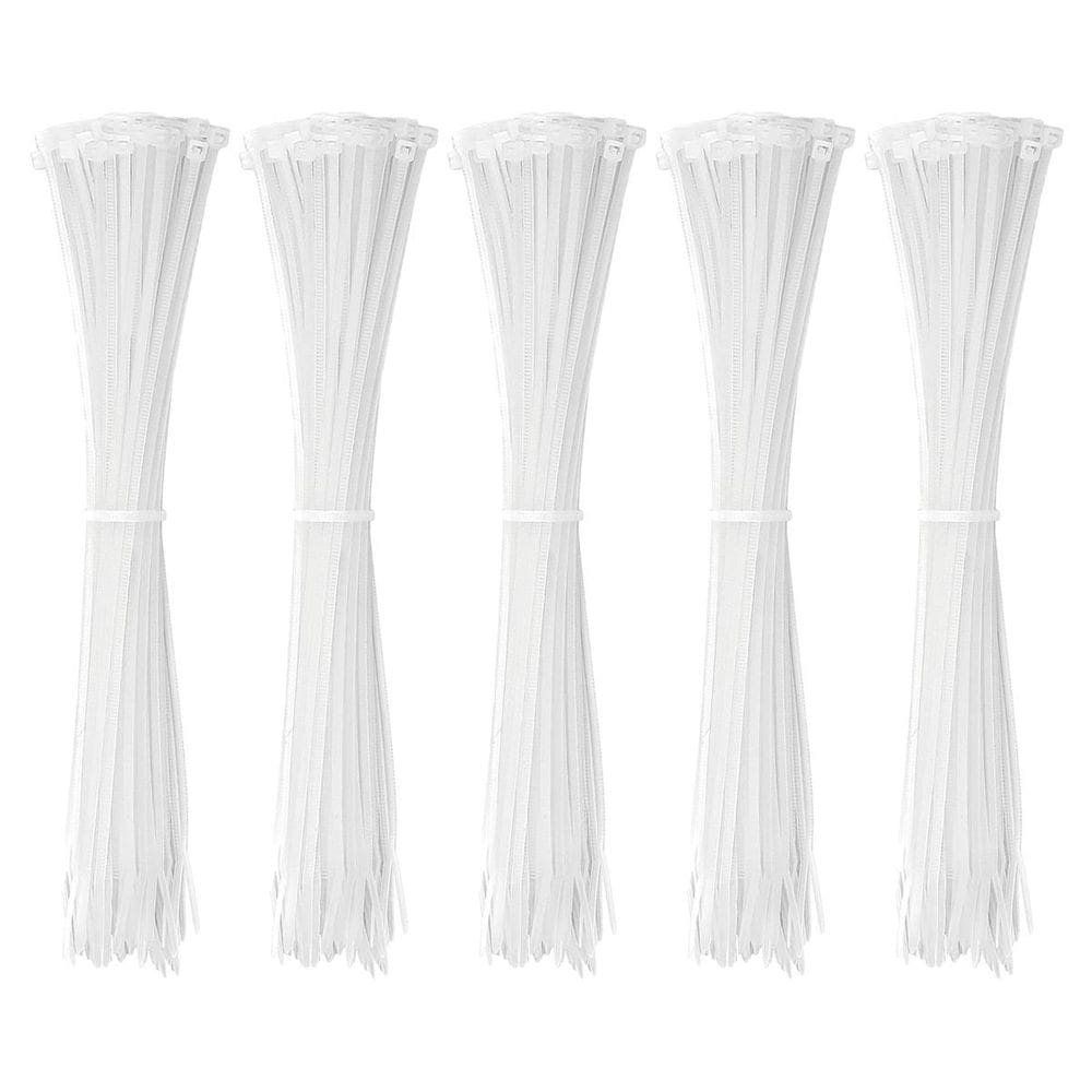 Abraçadeira Nylon Enforca Gato 2,5X200Mm Branco Com 500 Un