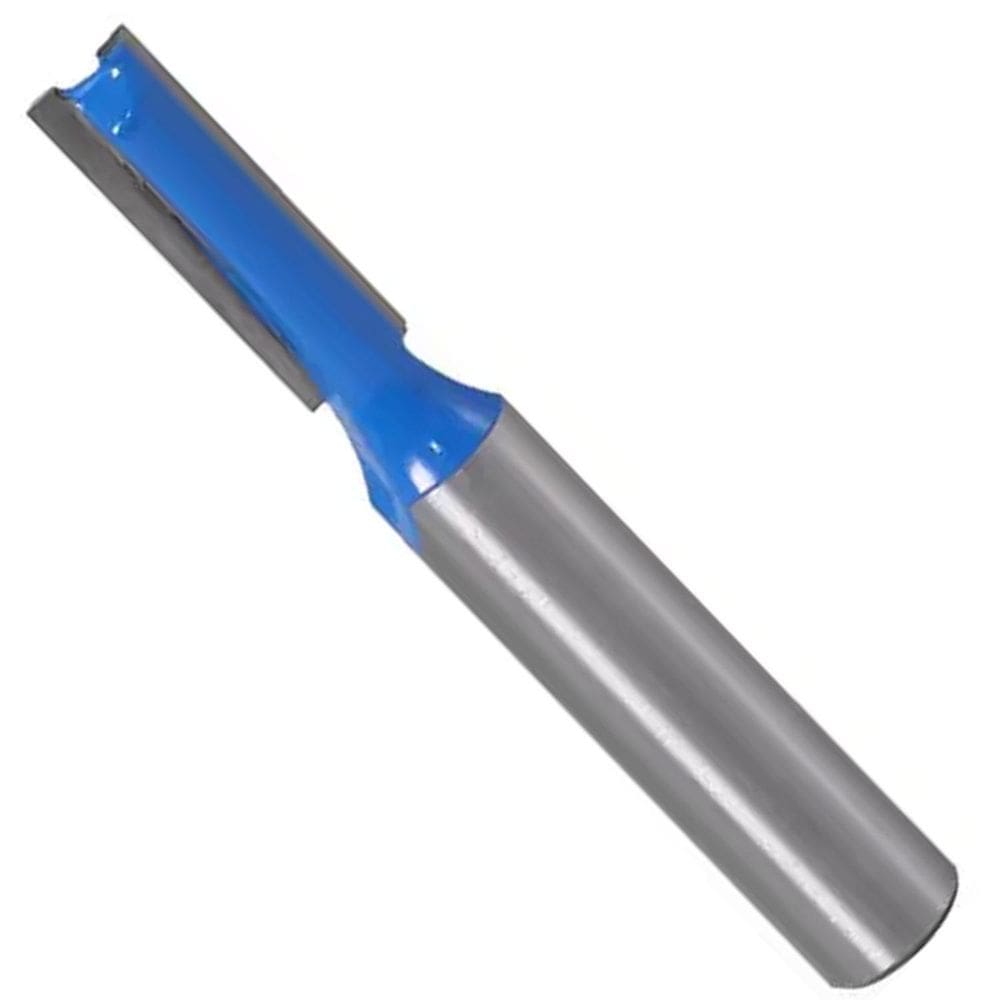 Fresa Reta Paralela 6Mm Haste 8Mm Metal Duro Tupia Madeira