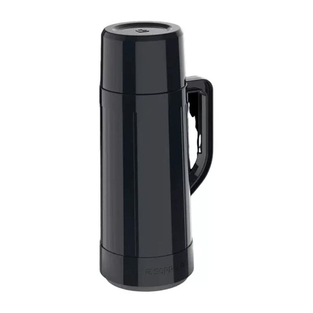 Garrafa Termica Topazio 1L Preto Soprano