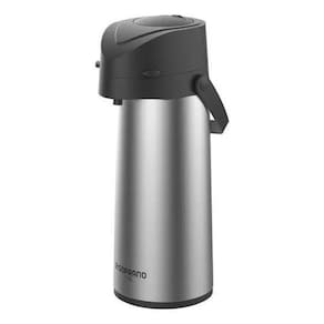 Garrafa Inox Água Chá Café 1,9 Lts Térmica Ampola De Vidro