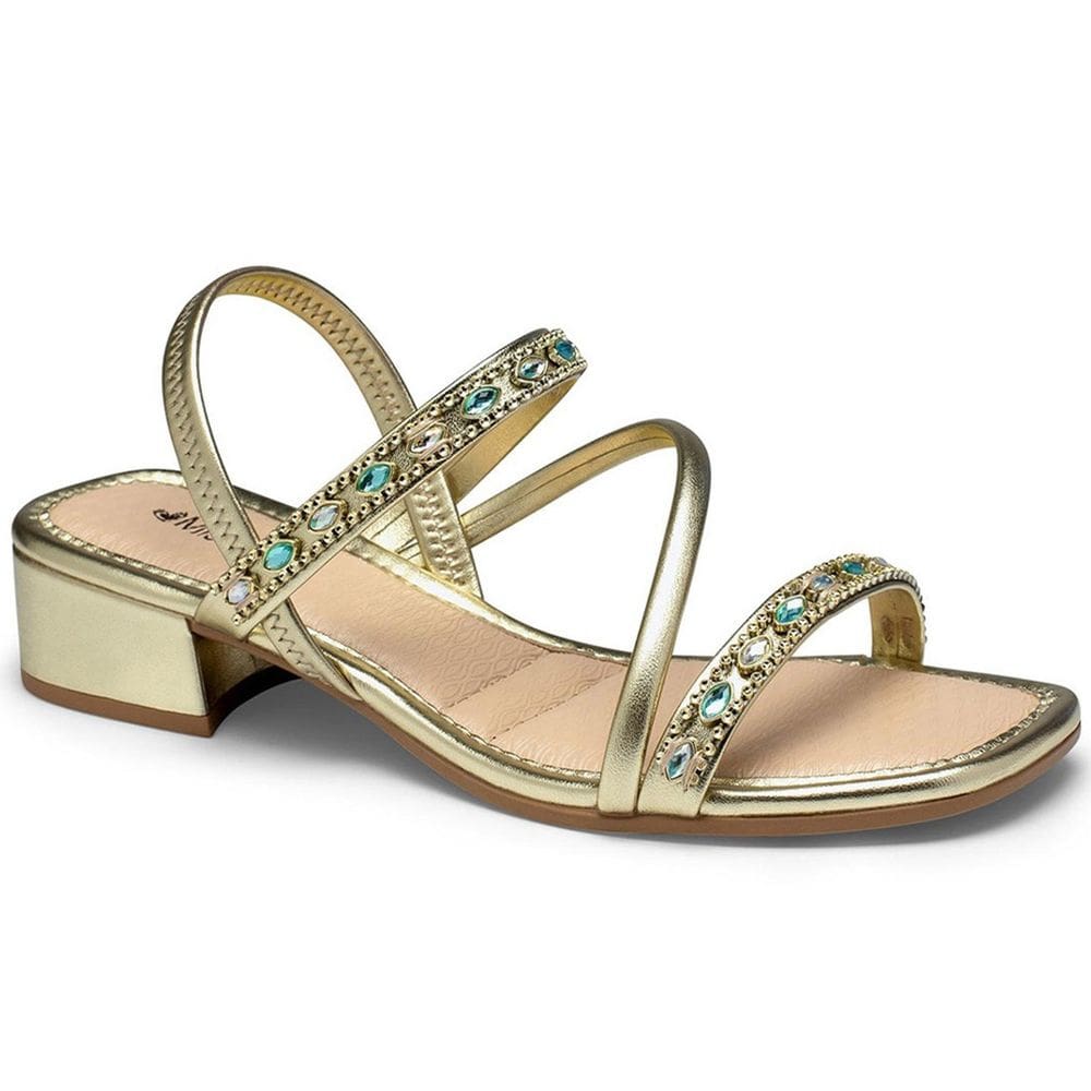 Sandália Feminino Missisispi De Salto Bloco Mb651