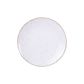 Prato Sobremesa Rústico 21 cm Porcelana Decorada Tramontina