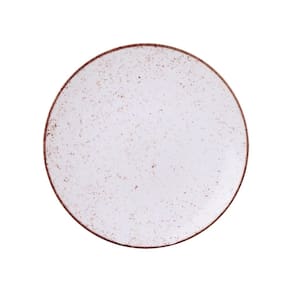 Prato Raso Rústico 25 cm Porcelana Decorada Tramontina