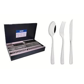 Faqueiro Churrasco Pacific Em Aço Inox 72 Peças Tramontina