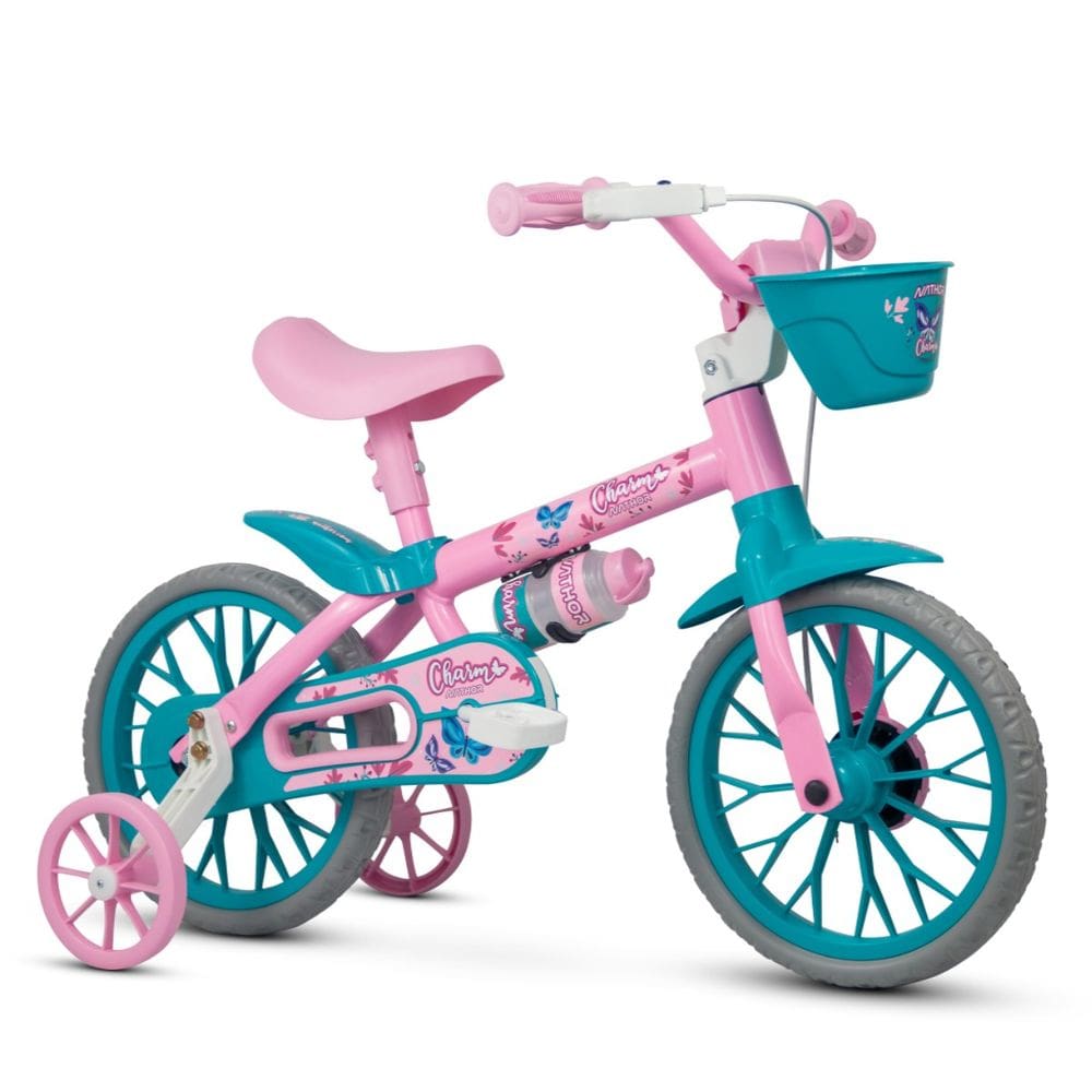 Bicicleta Infantil Nathor Charm Aro 12 Criança 3 Aos 5 Anos