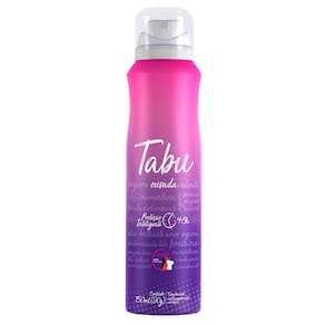 Kit Desodorante Aerosol Antitranspirante 150Ml e Body Splash Deo 250ML Tabu Ousada