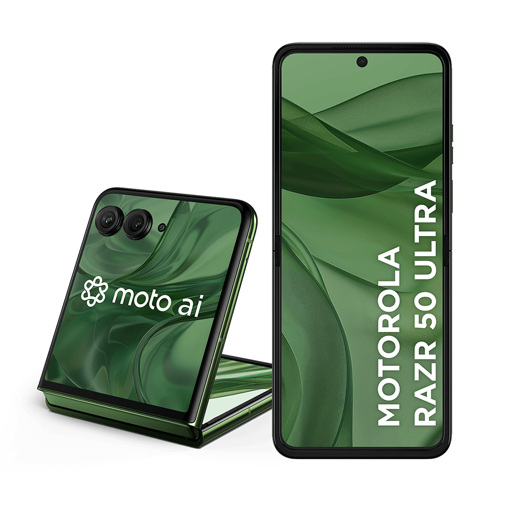 Smartphone Motorola Razr 50 Ultra - 512GB 24GB (12GB RAM+12GB Ram Boost) Tela dobrável 6,9" pOLED e externa 4” Moto AI camera IPX8