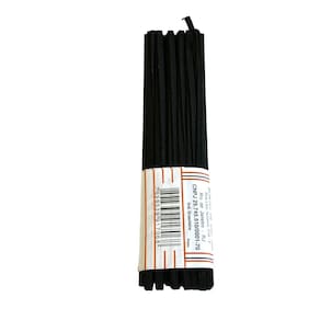 Kit 6Un Elástico Chato N6, 4Mm, Preto Poliéster 10 Metros