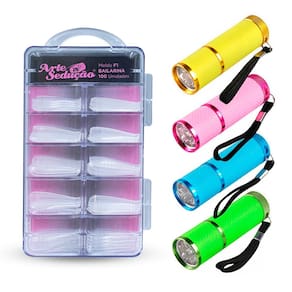 Kit Molde F1 Bailarina 100 und + Lanterna Led Uv Multicolor