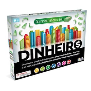 Jogo de Tabuleiro Administrando o Seu Dinheiro Empreendedorismo Pais e Filhos