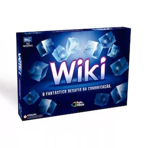 Jogo de Tabuleiro Wiki Desenhos e Mimicas +9 Anos Desafios Infantil Pais e Filhos