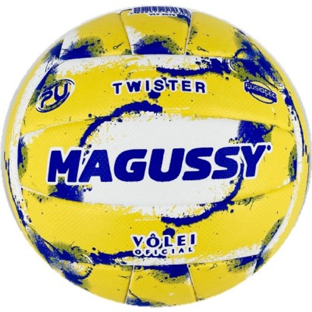 Bola Vôlei Magussy Twister Dupla Colagem