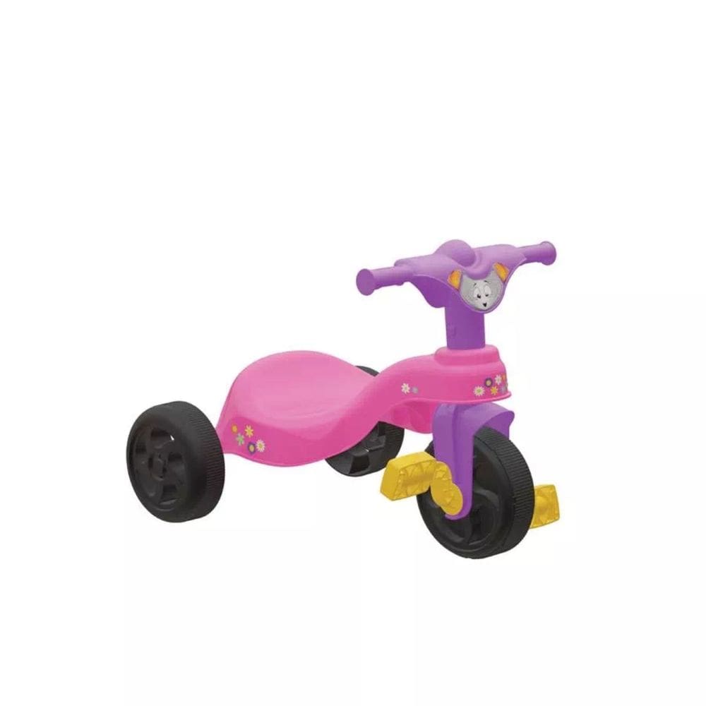 Triciclo Motoca com Pedais Infantil Encantado +2 Lazer Exercícios Pais e Filhos
