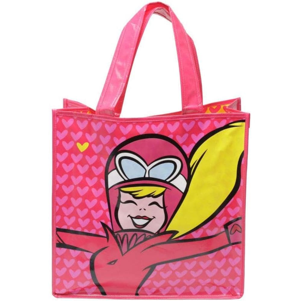 Sacola Ecológica - Penelope Charmosa - But First Shopping - PP Market WB - Rosa - 40X15X40 cm - Urban Brasil