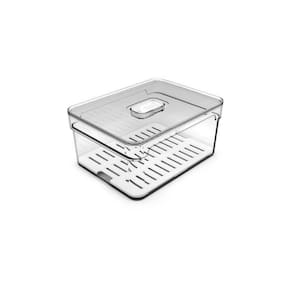 Organizador De Geladeira Com Tampa Clear Fresh Ou 5L