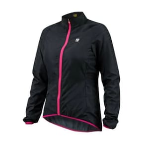 Jaqueta Corta Vento Free Force Sport Preta/Rosa/lince G