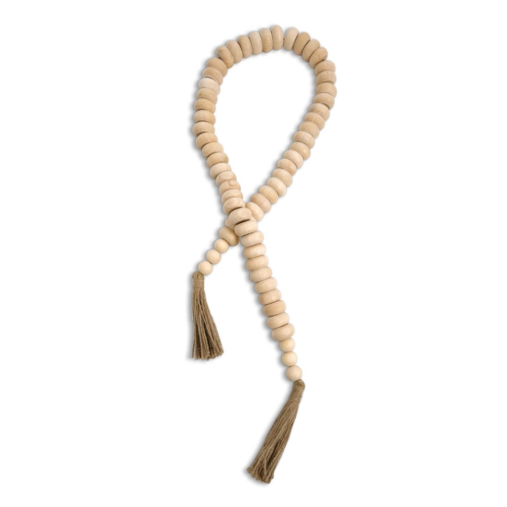 Colar Decorativo Em Madeira 120cm Mart