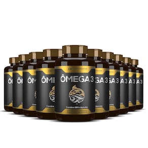 10X Omega 3 Oleo De Peixe Premium 180Caps Hf Suplementos