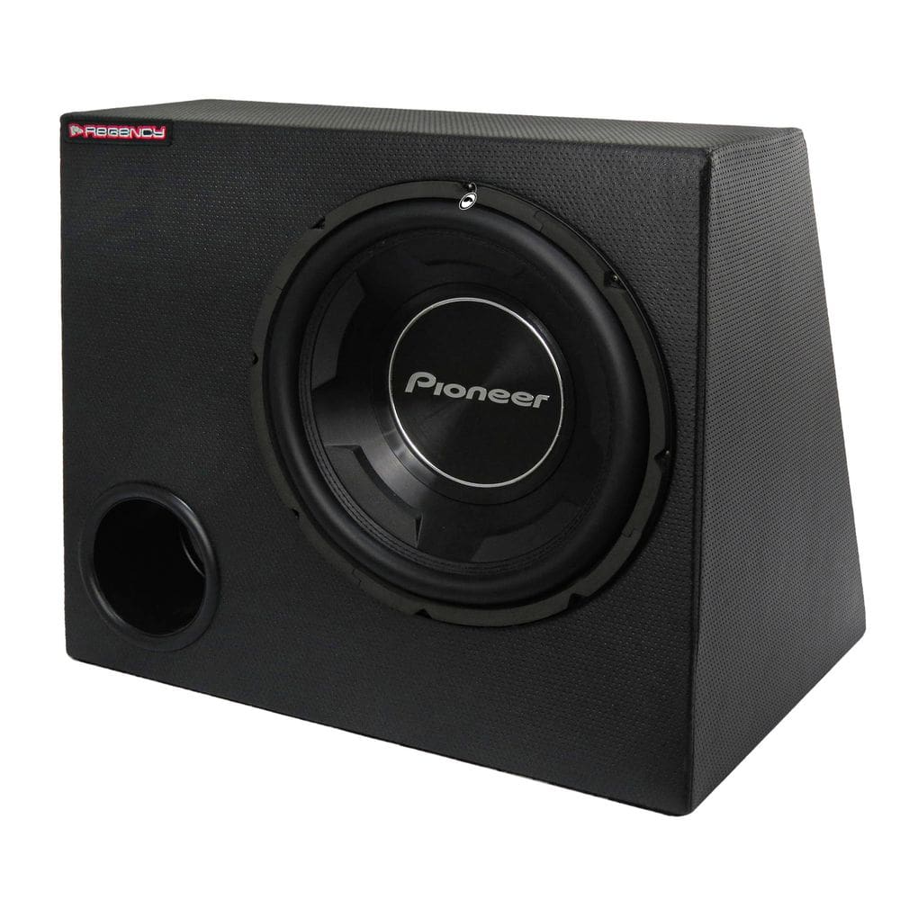 Caixa Dutada SubWoofer Pioneer TS-W3090BR 12" Polegadas Cara Preta 600W RMS 2 Ohms