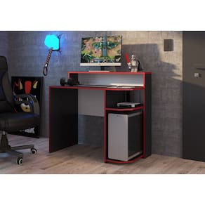 Escrivaninha Gamer Power Art In Moveis