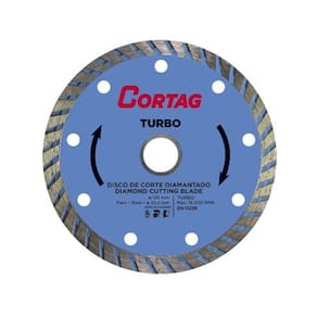 Disco Diamantado Turbo 180Mm Cortag