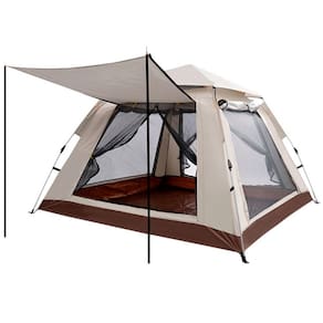 Barraca Grande Monta Sozinho Acampamento Tenda Familia