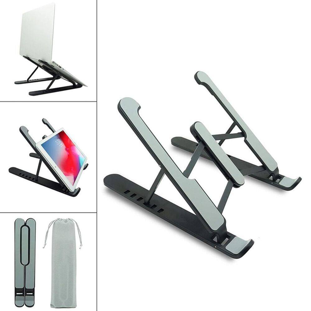 Base Suporte Ergonômico Notebook Netbook Tablet Dobrável