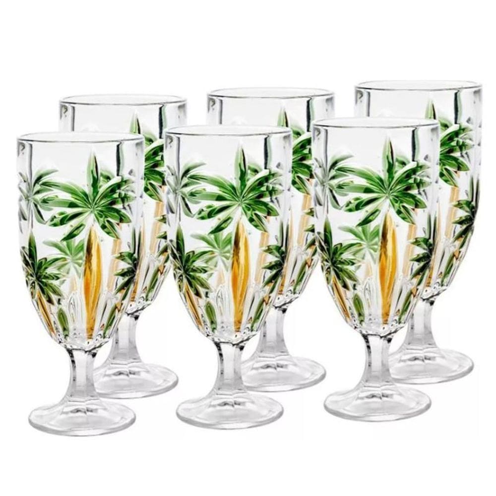 Kit De Taça Wolff: Charme Palmeira