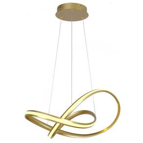 Lustre Pendente 3000K LED Iluminaçao Arco Infinito Recepçao Hall de Entrada Iluminaçao Ambiente Decoraçao