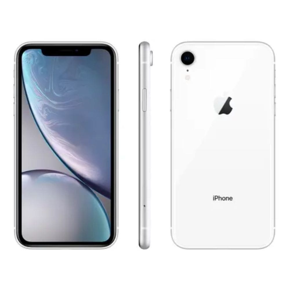 Usado: Iphone XR 64 GB Branco - Sem Touch / Face Id