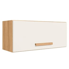 Armario Aereo Basculante 80 Cm 16978 Freijo Off White Cristal Nicioli Freijo Off White Cristal