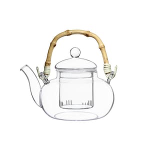 Chaleira Em Vidro Borossilicato Com Infusor Arrow 600ml Haüskraft