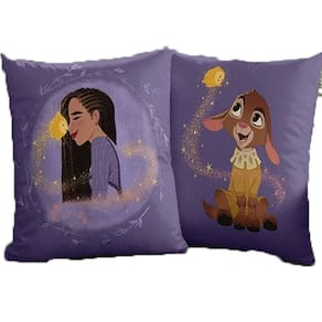 Capa de Almofada Infantil Disney Wish Bella Janela 45X45 CM