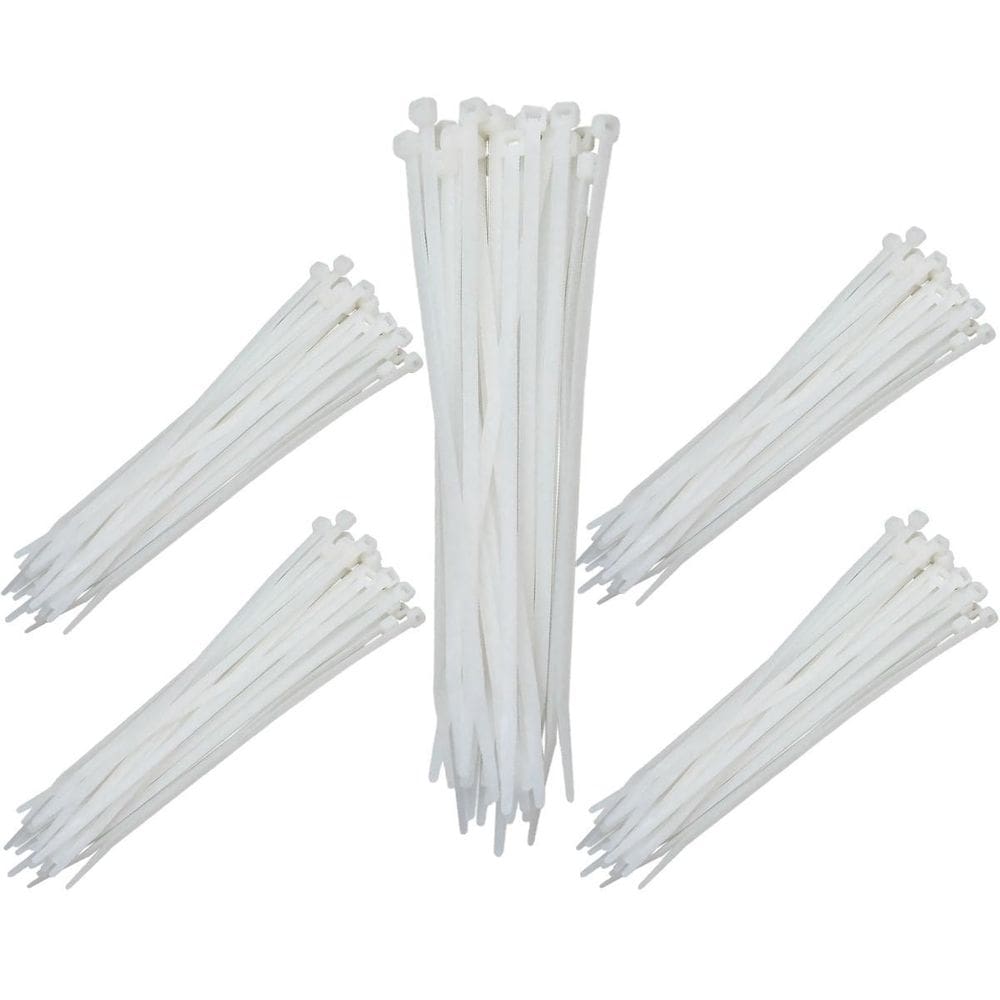 Abraçadeira Nylon Enforca Gato 4,8X400Mm Branco Com 500 Un